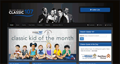 Desktop Screenshot of classic107.com